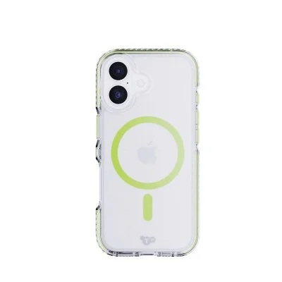 Tech21 Apple Iphone 17 Evocrystal W/Magsafe-Clear/Glow Green